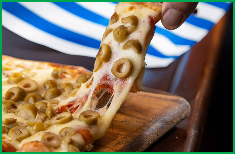 La Pasiva — pizzeta con muzzarella